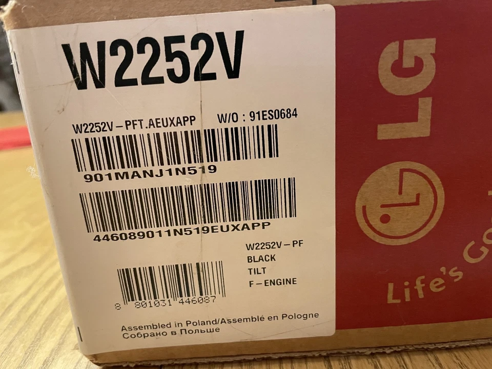 LG Flatron W2252V – PF 55.87 cm (22") TFT-Monitor - Bild 2 von 4