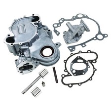 Crown Automotive 8129373K Engine Oil Pump and Timing Cover Assembly