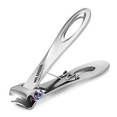 MR.GREEN Nail Clippers Wide Jaw Opening Stainless Steel Fingernail Clipper Th...
