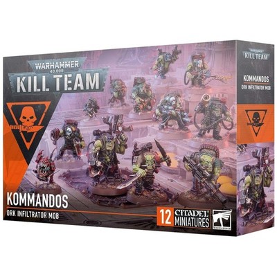 Ork Kommandos Miniature Kit for Kill Team & Warhammer 40,000.