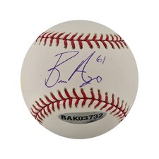 Bronson Arroyo Cincinnati Reds Autographed Signed OML Baseball (Upper Deck Holo)