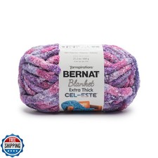 Bernat Blanket Extra Thick Cel-Este Andromeda Purple Yarn - 1 Pack of 21.12oz