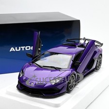 AUTOart 1/18 Lamborghini Aventador SVJ Purple Premium Diecast Collection