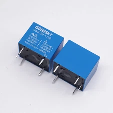 10Pcs New  RWH-SH-112D Goodsky Power Relay 15A 12VDC 5 Pins 
