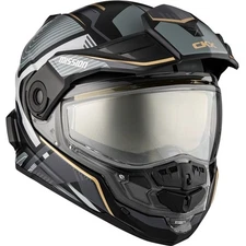 CKX Matte Grey Mission AMS Verve Helmet w/Electric Shield 517014