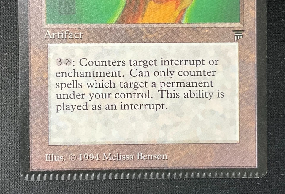 Ring of Immortals Magic the Gathering Legends Pack Crimp - Image 4 of 4