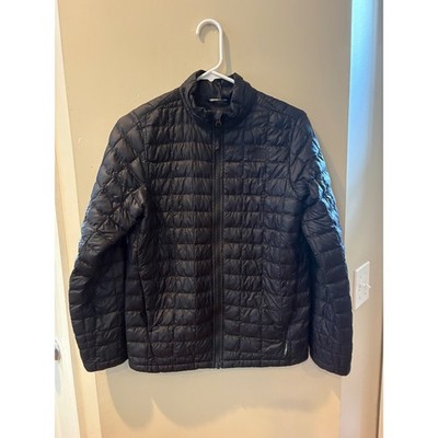 The North Face Boys ThermoBall Eco Jacket Black Quilted Puffer Size L 14/16