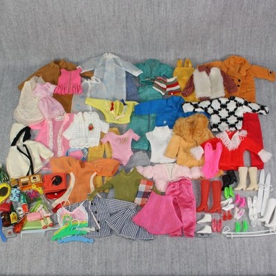 CLONE VINTAGE Barbie Fashion Doll Clothes 1970s Outfits Accessories Mixed Lot