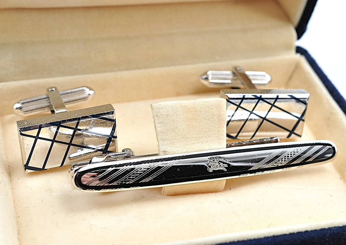 Burberry Silver Cufflinks for Men for sale | eBay