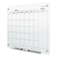 Quartet Infinity Magnetic Glass Calendar Board 48 X 36 Gc4836f on sale Quartet Infinity Magnetic Glass Calendar Board 48 X 36 Gc4836f on sale