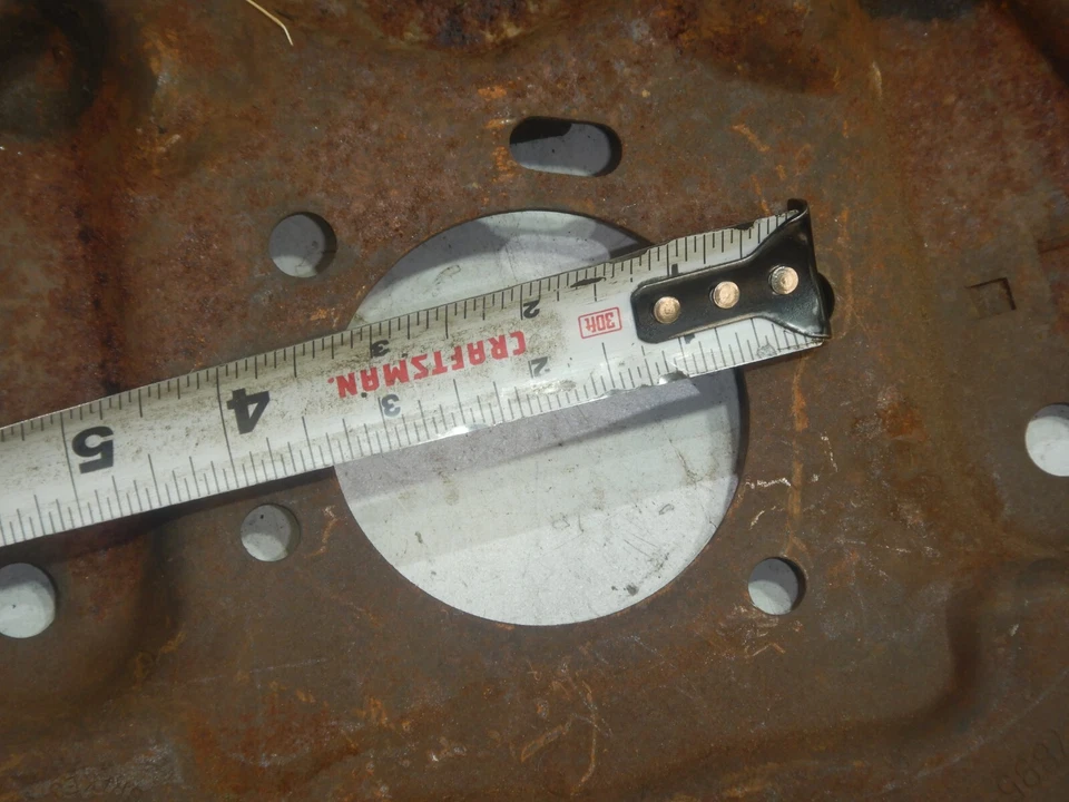 Задняя пластина левого переднего тормоза водителя Bendix Jeep Willys Jeepster NOS 47895-L - Изображение 4 из 4