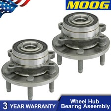MOOG (2) Cojinete de rueda trasero 512460 para Explorer Police Interceptor Utility T4