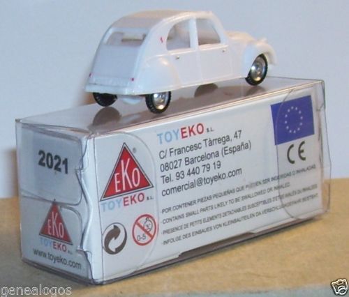 Toy Eko toyeko Ho 1/86 1/87 España Citroen 2CV Berlina Ref 2021 & 2158-SA , - Bild 3 von 31