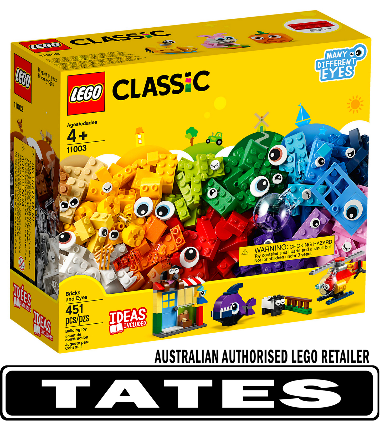 LEGO CLASSIC Bricks and Eyes (11003) for sale online eBay