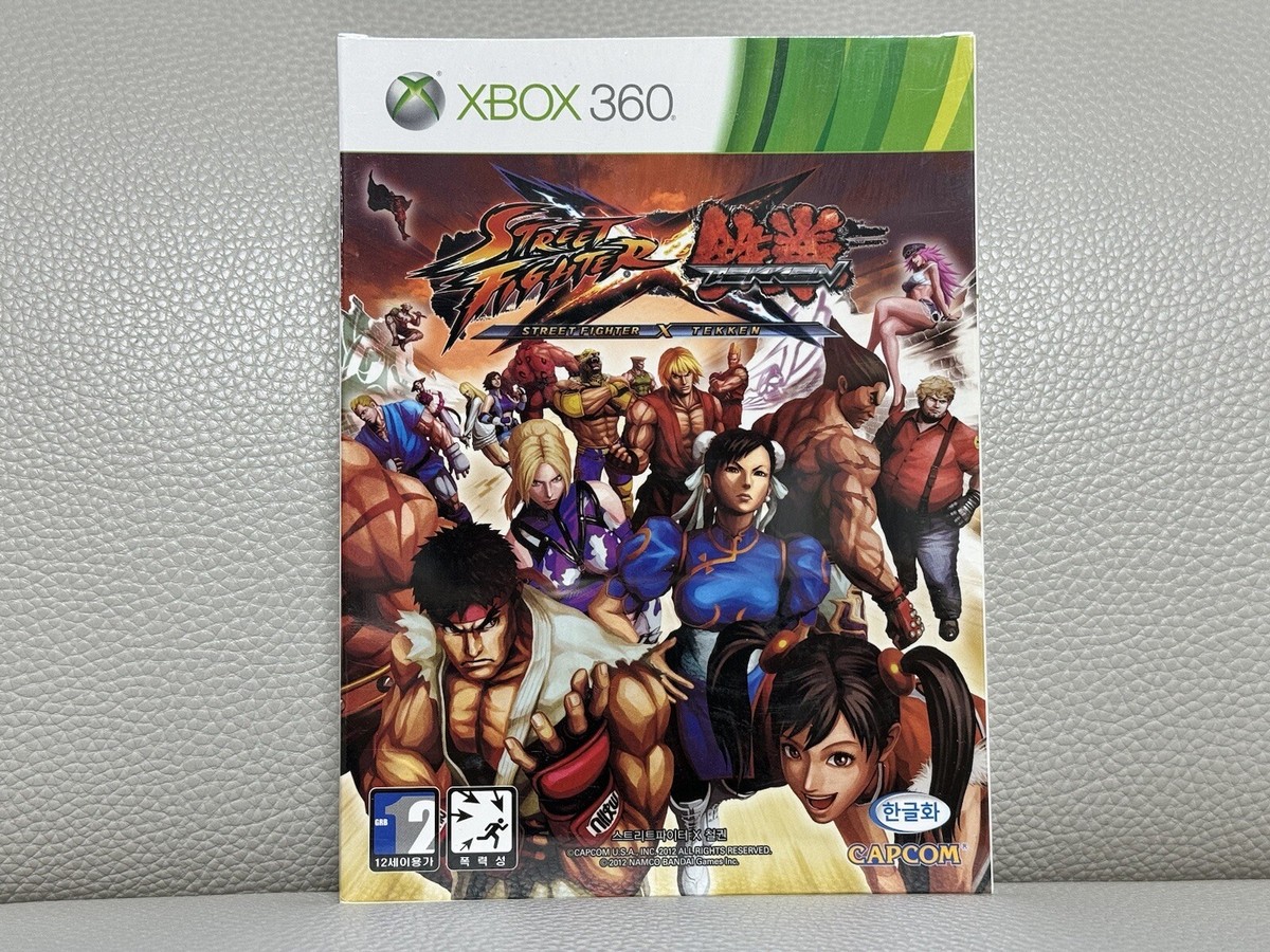Korean Street Fighter X Tekken Collectors Package Xbox 360 Korean