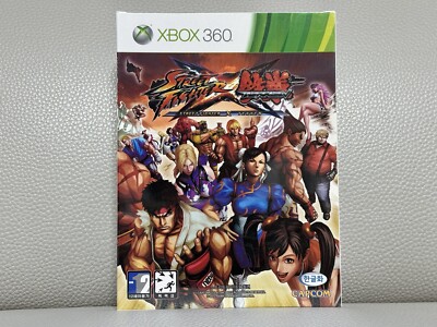 Korean Street Fighter X Tekken Collectors Package Xbox 360 Korean