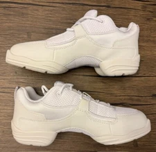 Capezio Women's DS11 Fierce Dance Sneaker, White, US Size 8