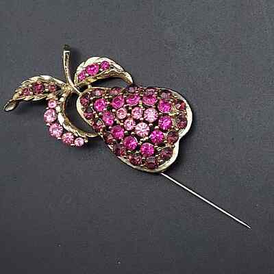 * vintage brooch ୨୧ *✵ ヴィンテージ ブローチ (f) Vintage Sterling Silver Four Leave Clover With US Military