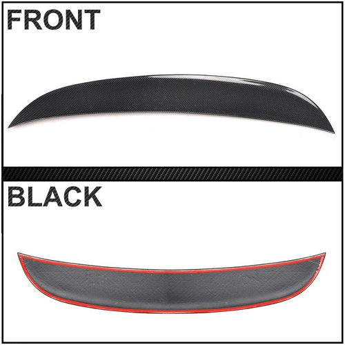 Fit For Porsche Panamera 2014-2016 REAL Carbon Rear Trunk Spoiler Boot Lip Wing  - Bild 11 von 12