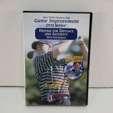 Driving for Distance and Accuracy Tom Lehman DVD Set PGA Tour Partners Club