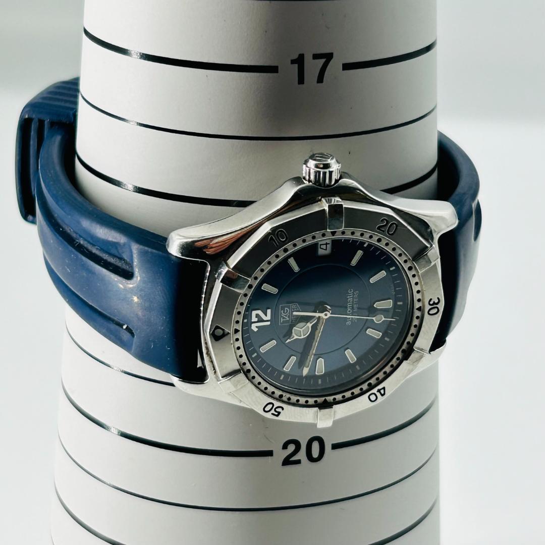 Tag Heuer Wk2117-1 Automatic Date Men's Watch Blue Swiss