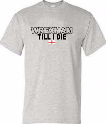 Wrexham T-Shirt Fußball Neuheit Sportfan vier Designs zur Auswahl - Bild 34 von 38