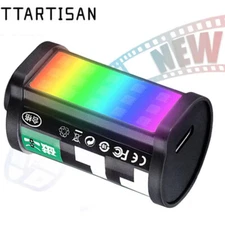 TTArtisan Mini Magnetic LED Video Camera Light RGB Full Color 3000K-6000K CRI95+