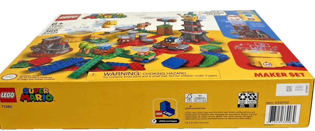 Lego Super Mario Master Your Adventure Maker Set # 71380 366