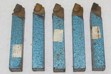 5x HM - Seiten-Drehmeißel Drehstahl - 20 mm - gerade - rechts - P10-P30 - NEU