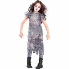 Ghostly Zombie Dress Girls Medium 8-10 Costume by Suit Yourself