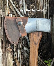 True Temper Tomahawk Hatchet Buffalo Leather Sheath Mask (Axe NOT Included)