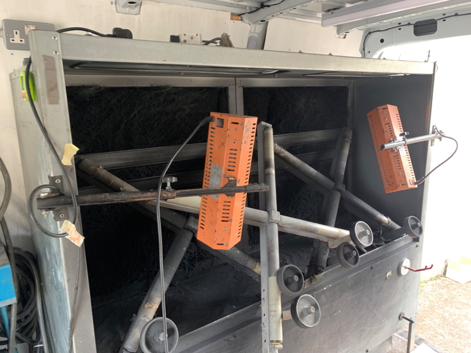 used alloy wheel spray booth eBay