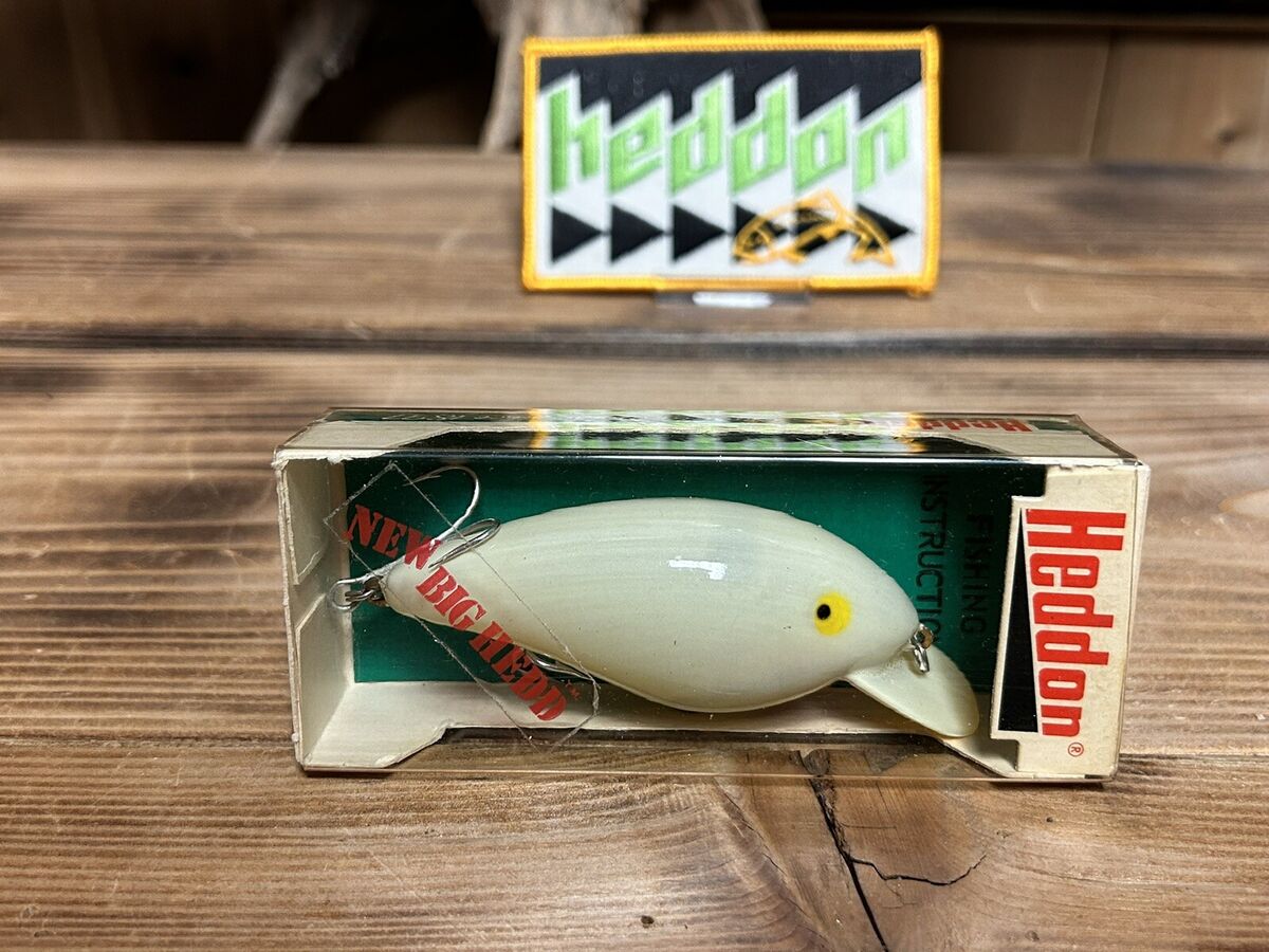 Vintage Heddon Big Hedd Plug 9330 3-1/4” Color BO Bass Fishing