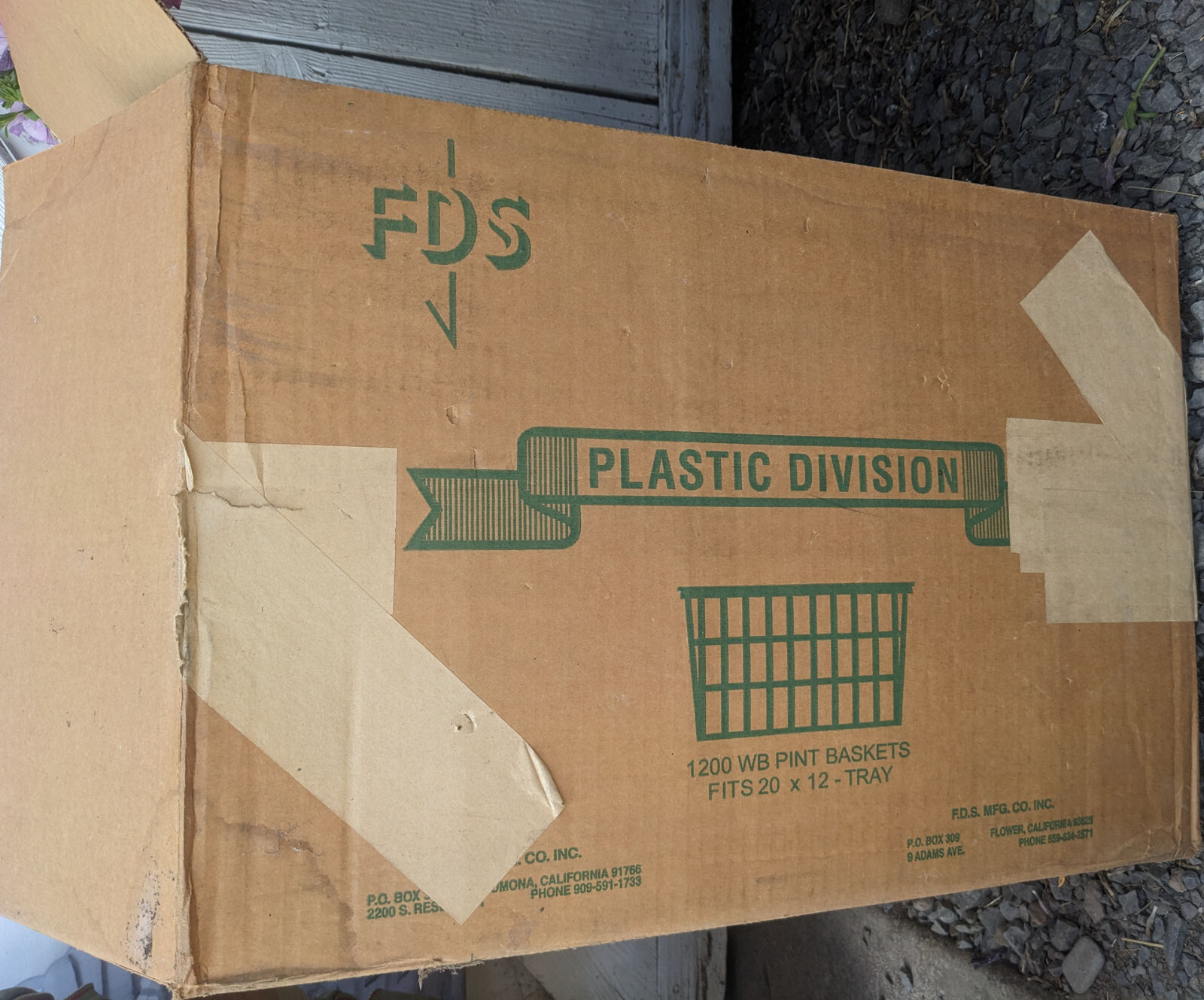 Green Plastic Berry Baskets Lot of 45 Pint OpenWeave for Berry Picking