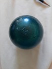 VTG Beehive Shaped Insulator Green Glass Marked "B"  — photo 2