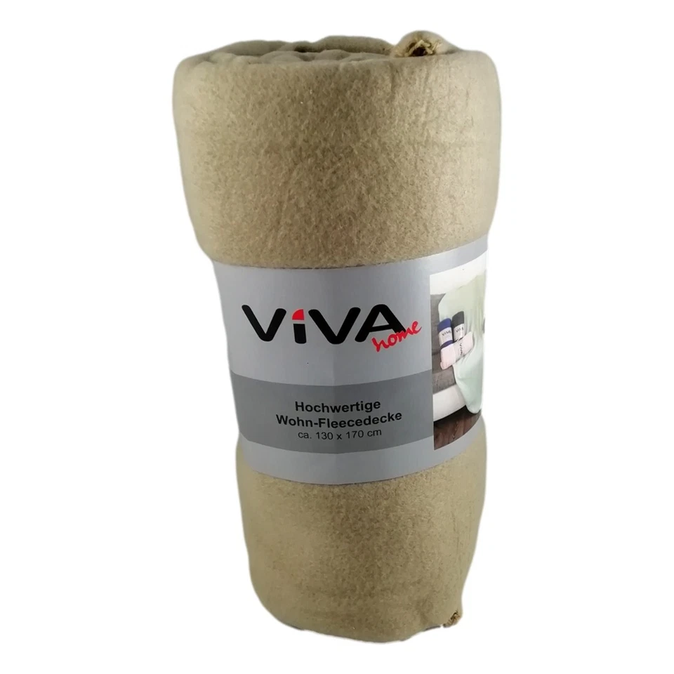 Couverture Polaire Douce Chaude 130x170cm Plaid 100% Polyester Couleur Froide - Photo 2/4