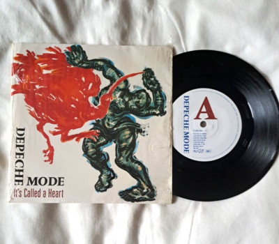Depeche Mode - It's Called a Heart 7'' Vinyl single EX/EX