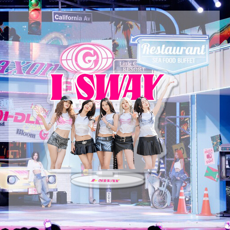 Kpop (G)IDLE I SWAY Collective Acrylic Standee Action Doll Table Decor