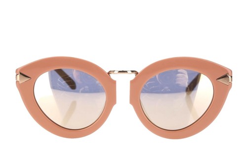 Karen Walker Black Smoke Dark Matter Cat Eye Sunglasses Modern Fashion K33-11 Karen Walker Black Smoke Dark Matter Cat Eye Sunglasses  main image 4