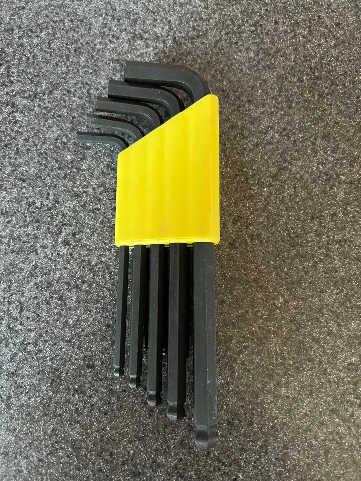 Bondhus 13 pc Ball End SAE Standard Inch Hex L Wrench Set .050 - 3/8in USA 10937 - Image 2 of 2