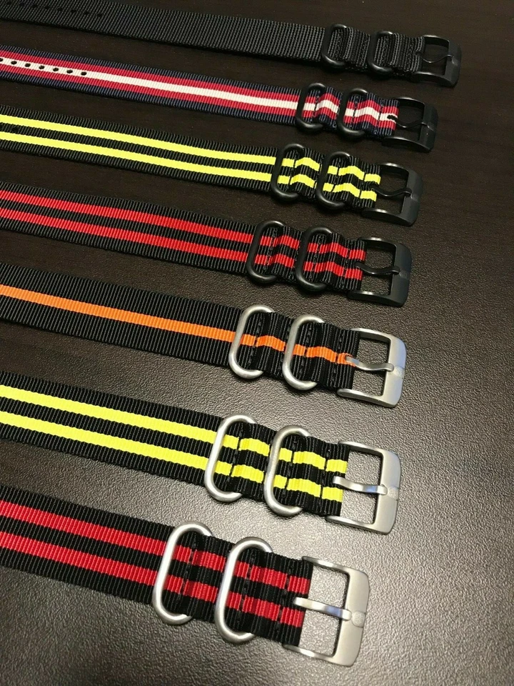 LO ÚLTIMO 22MM Correa de Reloj de Nylon Luminox SELLO MARINO EVO Colormark 3050 3950 3000 8800 Foto 2 de 2