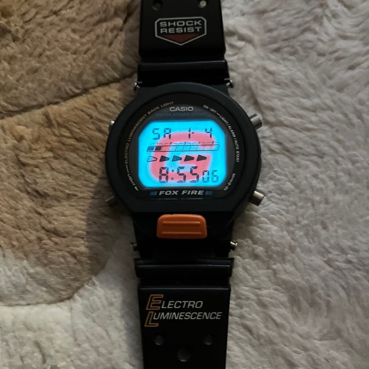 USED Excellent] Casio G-Shock ELECTRO LUMINESCENCE DW-6600B Men's