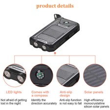 2025 Super 10000000mAh USB Portable Charger Solar Power Bank For Cell Phone
