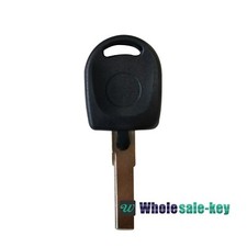 New Ignition Key Replacement For Vw Hu66t24 Megamos Id 48 Can Chip