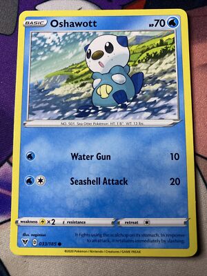 Pokemon TCG Vivid Voltage Oshawott 033/185