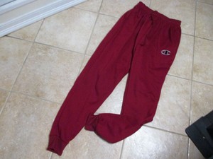 champion maroon sweatpants