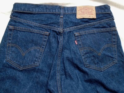 Vintage 80s Levis 505-0217 Jeans 36x31 USA Red Tab Open Seam | eBay