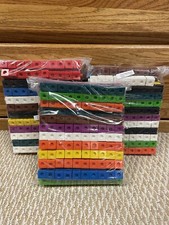 Unifix Educational Counting Toy Math Link Cubes 960 Pieces Early Math Skills