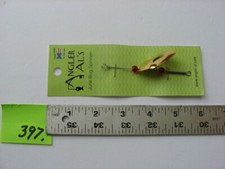 #397) Wędkarz Al's June Bug Fishing Spinner na karcie. Hand made in the USA