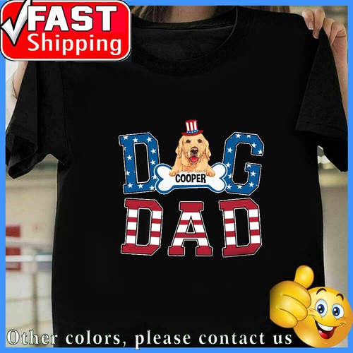 Personalized Dog Dad Shirt, Gift For 